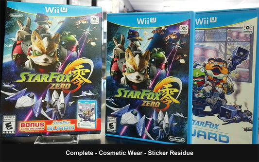 Star Fox Zero & Star Fox Guard Bundle - Wii U