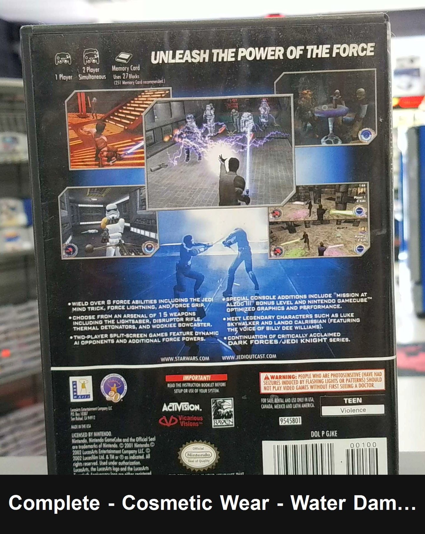 Star Wars Jedi Outcast - GameCube