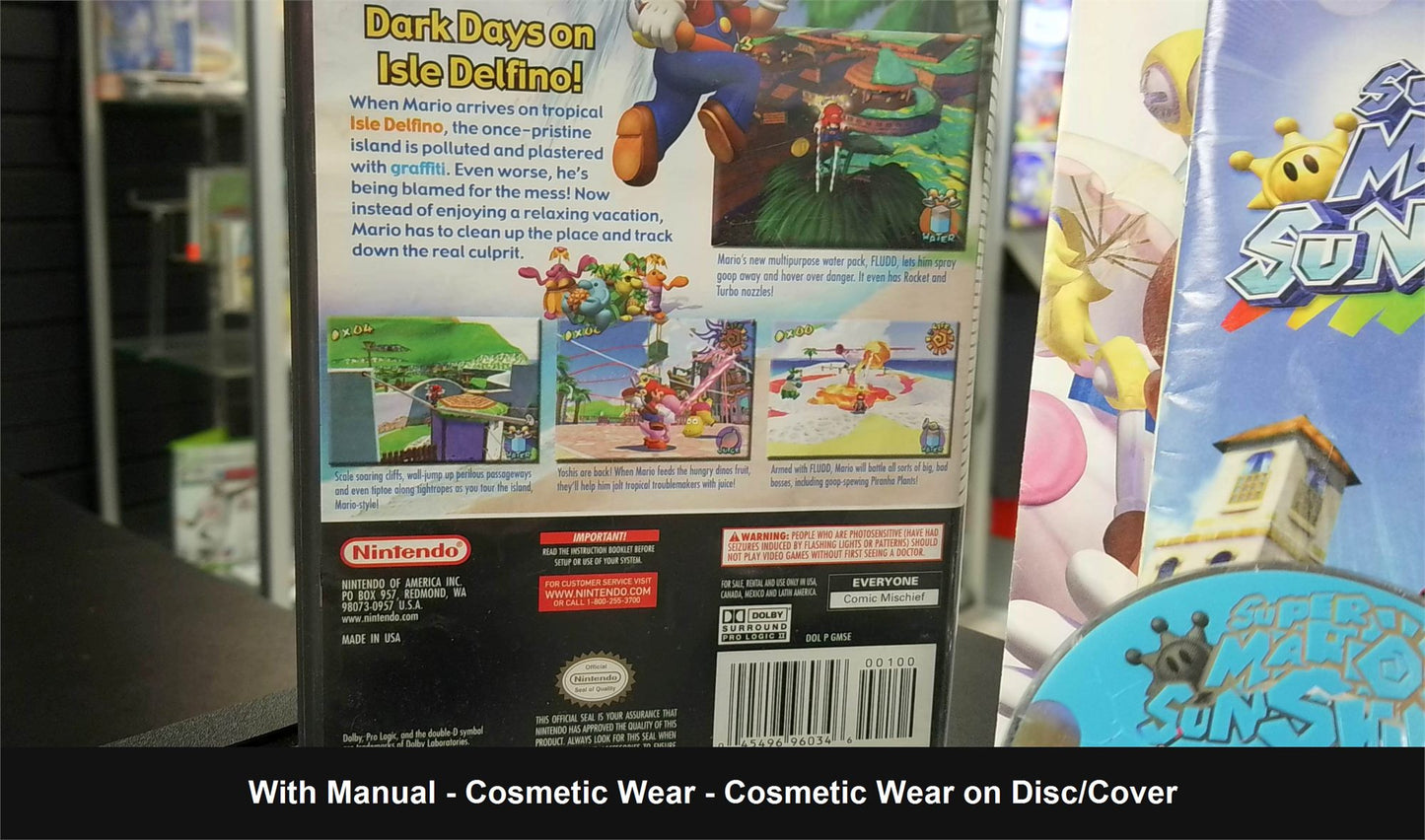 Super Mario Sunshine - GameCube