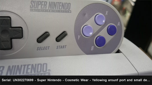 Super Nintendo System - Console