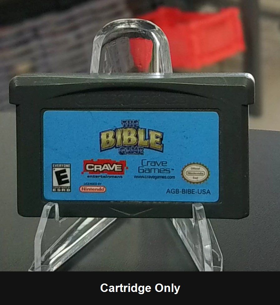 The Bible Game - Game Boy Advance