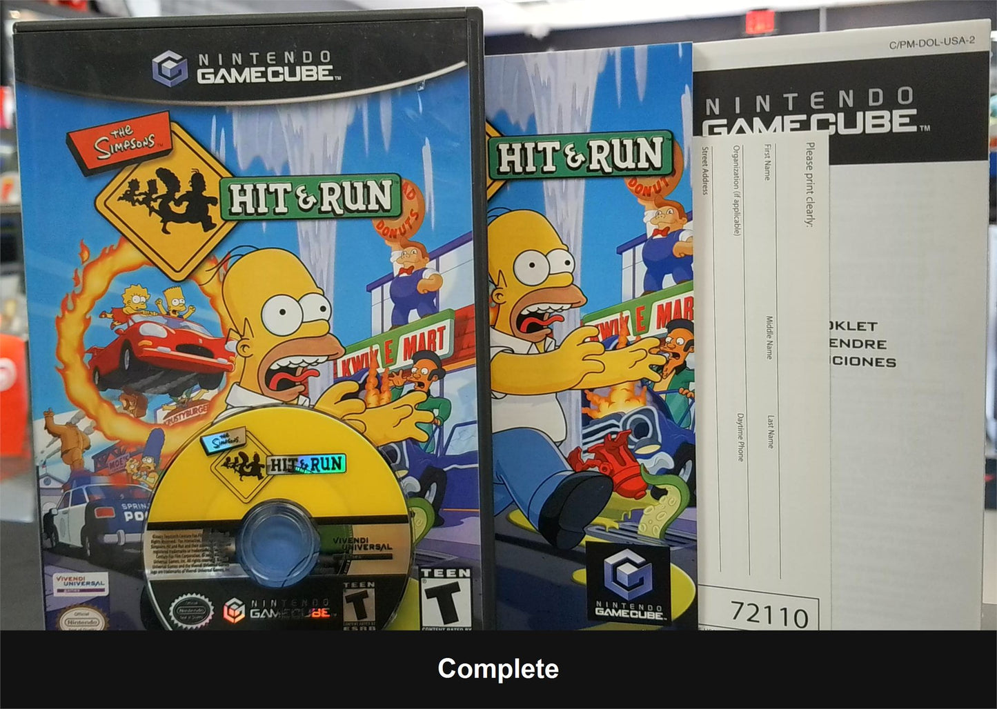 The Simpsons Hit and Run - GameCube