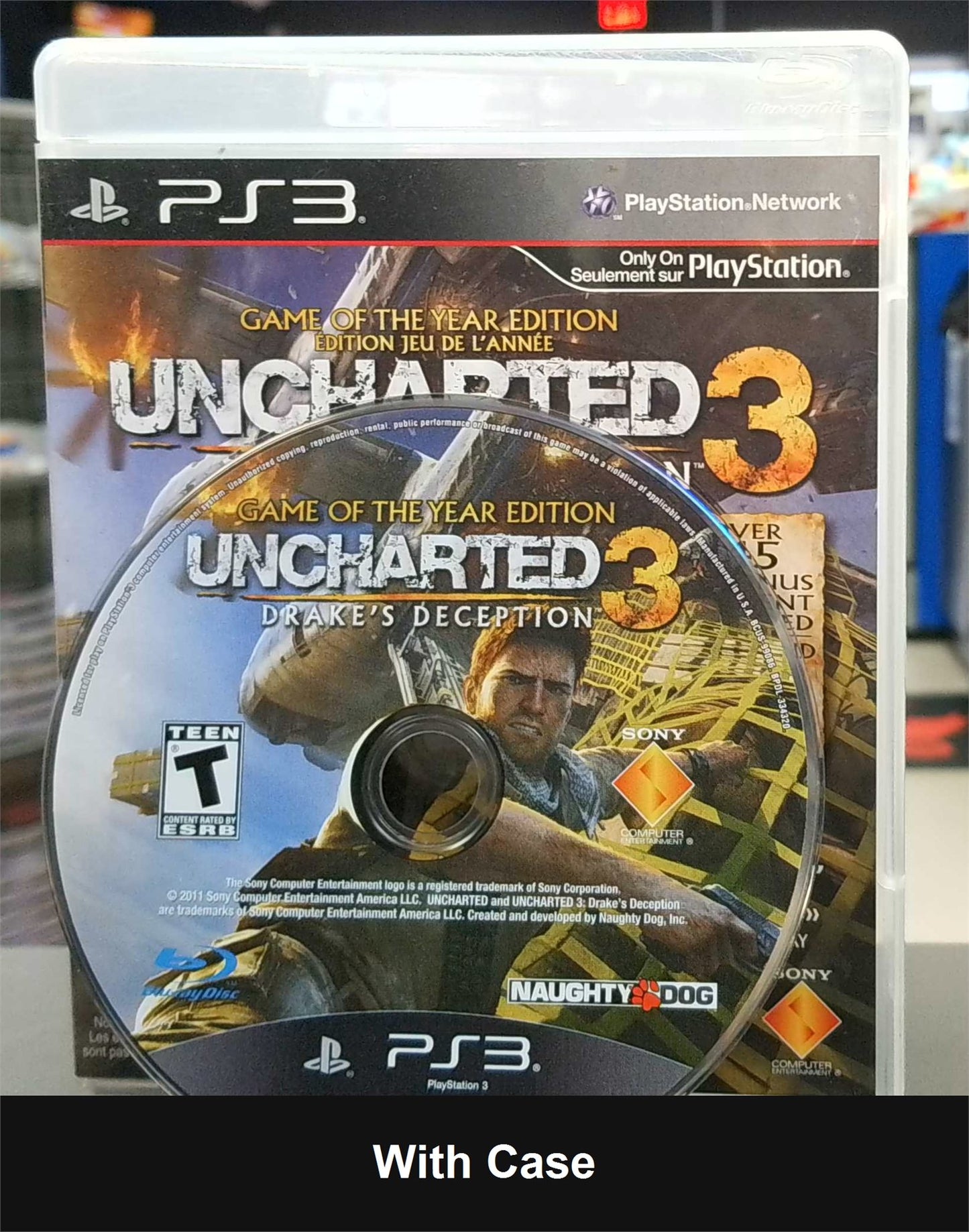 Uncharted 3: Drake's Deception - PlayStation 3