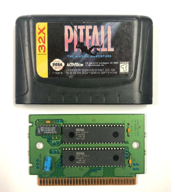 Pitfall the Mayan Adventure *Cartridge Only* *Pre-Owned*