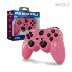 Playstation 3 Wireless Controller - Pink *Armor 3* *New*