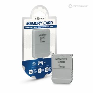 Memory Card - PlayStation 1 - 1MB [Tomee] *NEW*