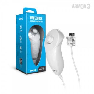 WaveChuck' Nunchuck Controller For Wii U®/ Wii® [White] *NEW* [Armor 3]