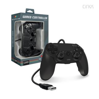 Playstation 4 Wired Controller - Black [Cirka] *NEW*