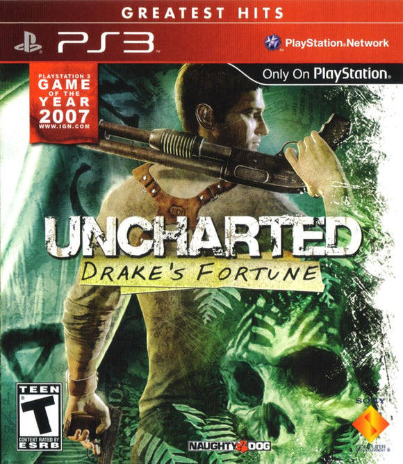 Uncharted Drake's Fortune [Greatest Hits] [Complete] *Pre-Owned*