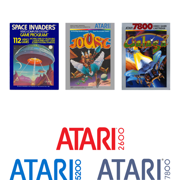 Atari 2600, 5200, 7800 Games