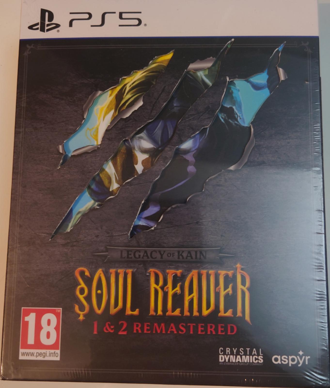 Legacy Of Kain Soul Reaver 1 & 2 Remastered [Deluxe Edition] - PAL Playstation 5 [Import]