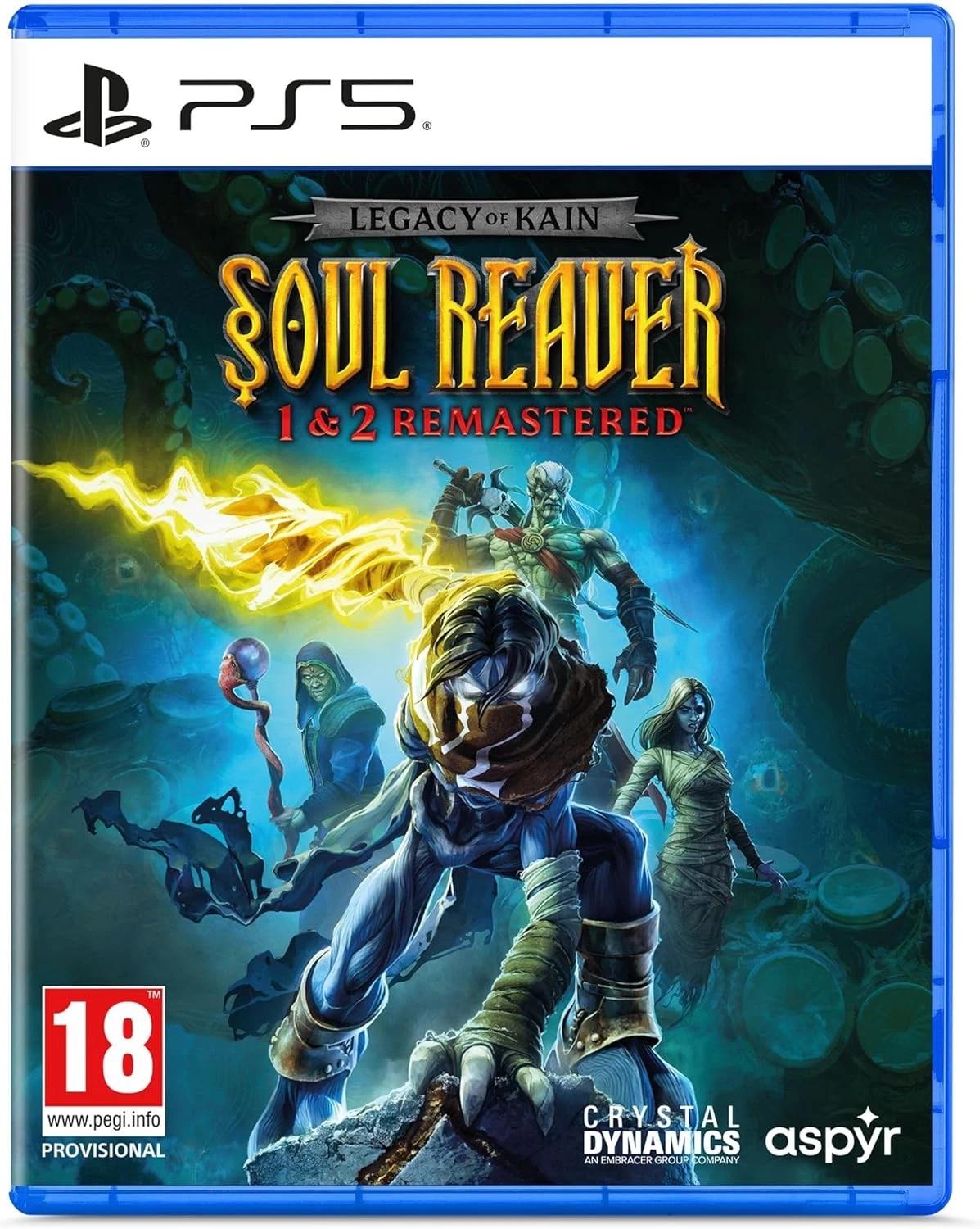 Legacy Of Kain Soul Reaver 1 & 2 Remastered - PAL Playstation 5 [Import]