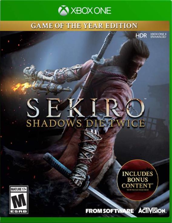 Sekiro Shadows Die Twice [Game Of The Year] - Xbox One