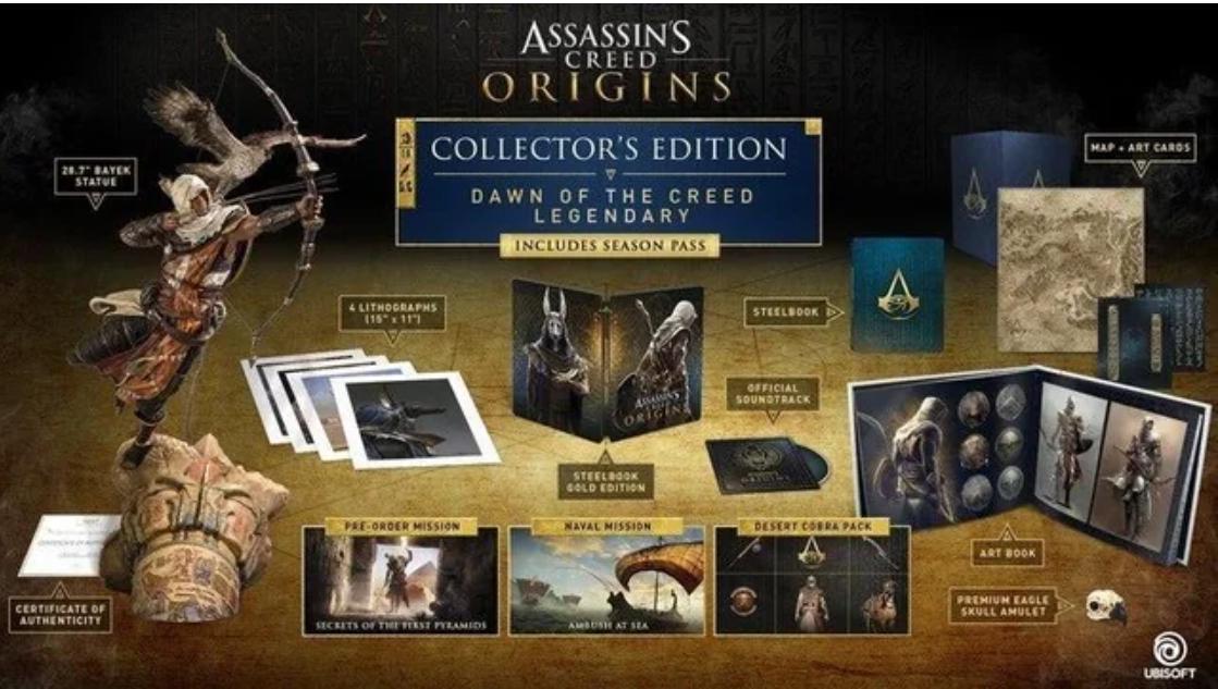 Assassin's Creed: Origins [Dawn Of The Creed Edition] - PAL Playstation 4 [Import]