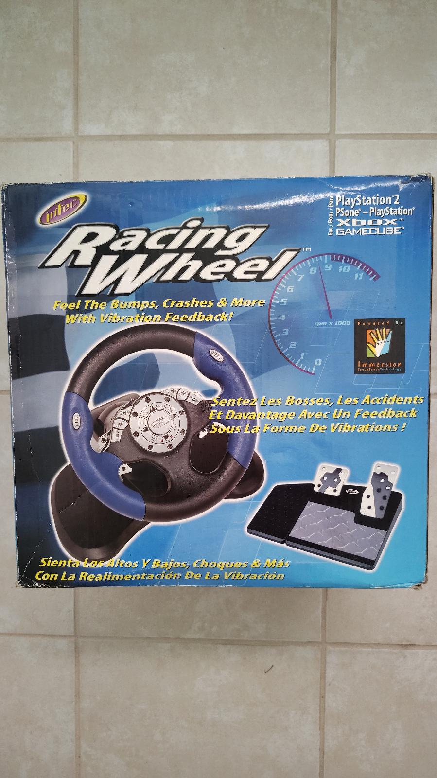 Intec Racing Wheel - PlayStation 2