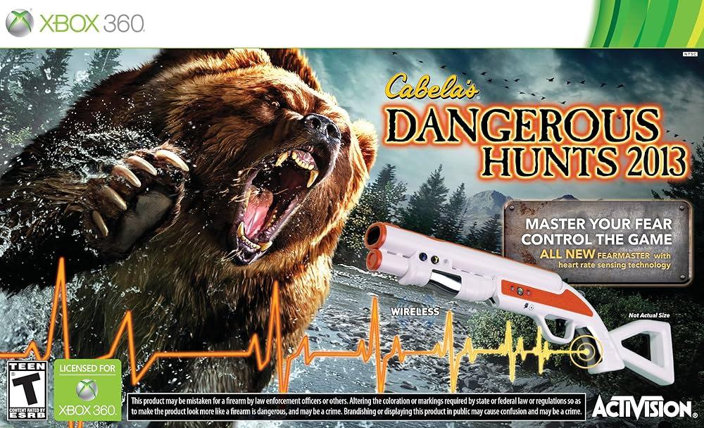 Cabela's Dangerous Hunts 2013 [Gun Bundle] - PAL Xbox 360 [Import]
