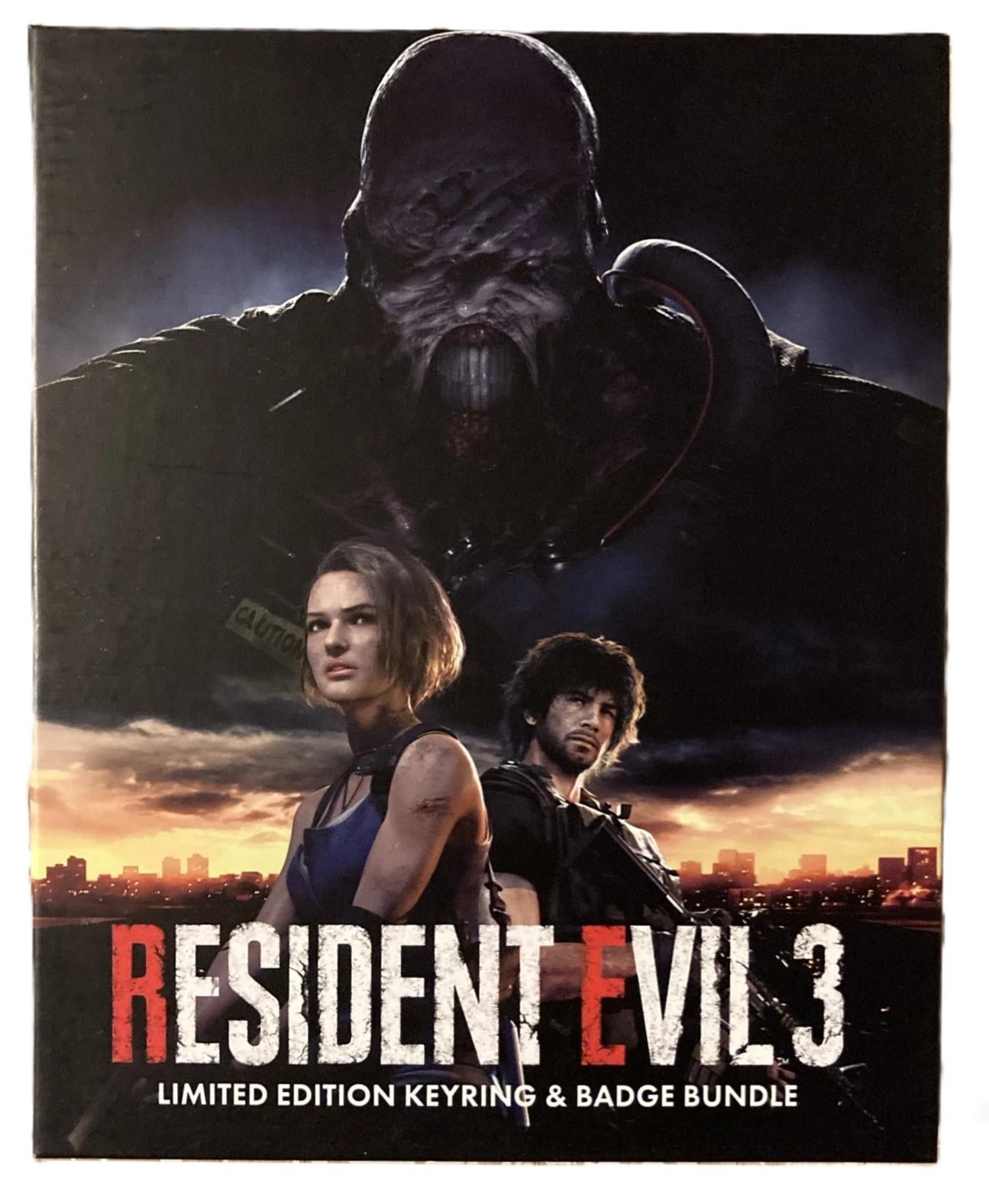 Resident Evil 3 [Limited Edition Keyring & Badge Bundle] - PAL Playstation 4 [Import]