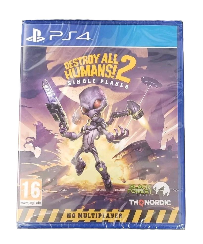 Destroy All Humans! 2: Single Player - PAL Playstation 4 [Import]