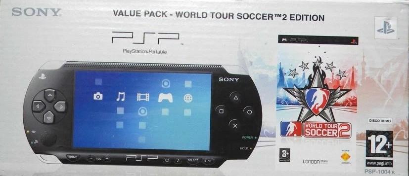 PSP-1004 Value Pack [World Tour Soccer 2 Edition] - PAL Console [Import]