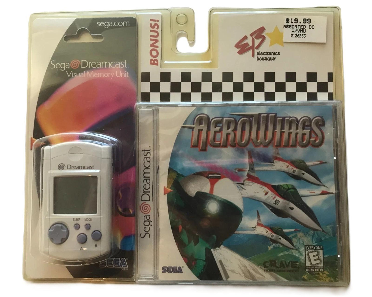 AeroWings [Bonus VMU] - Sega Dreamcast
