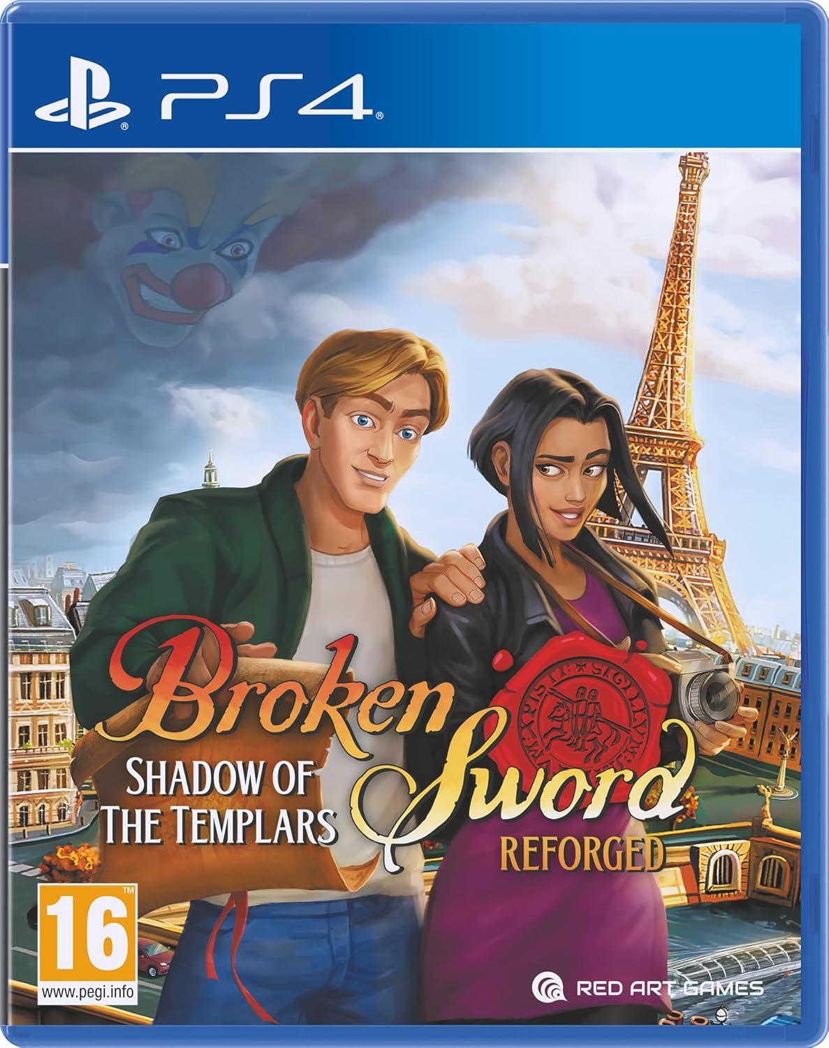 Broken Sword - Shadow Of The Templars: Reforged - PAL Playstation 4 [Import]