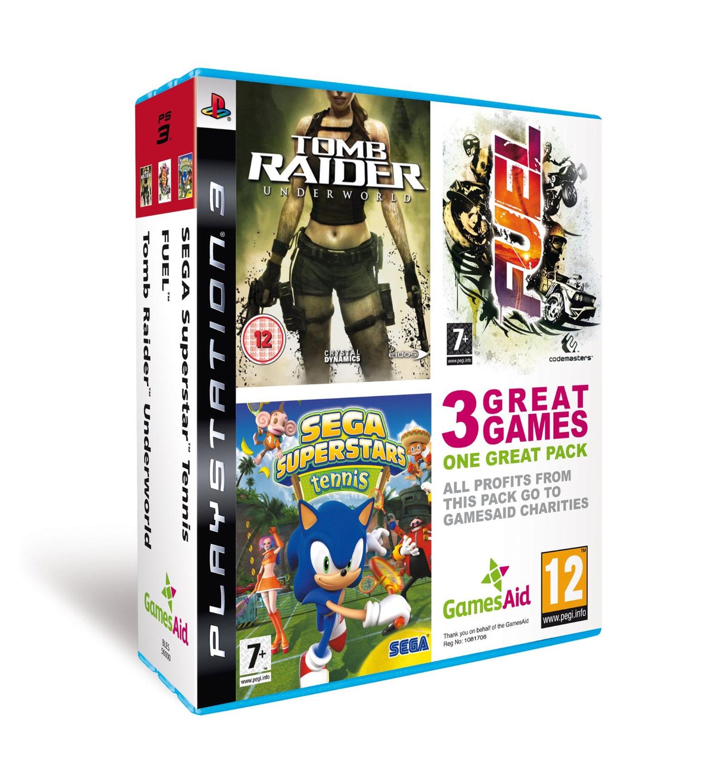 GamesAid Charity Pack - PAL Playstation 3 [Import]