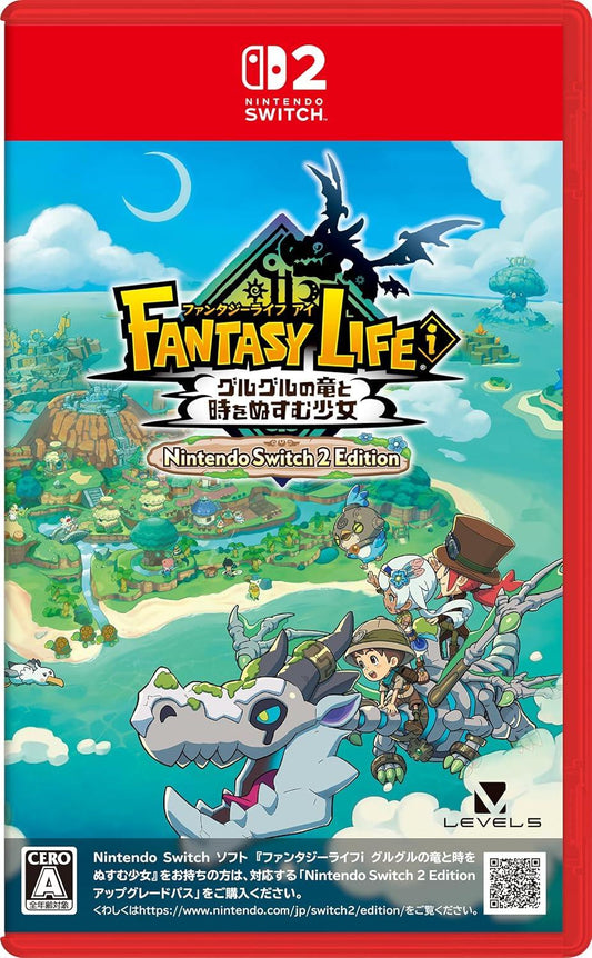 Fantasy Life I: The Girl Who Steals Time - JP Nintendo Switch 2 [Import]