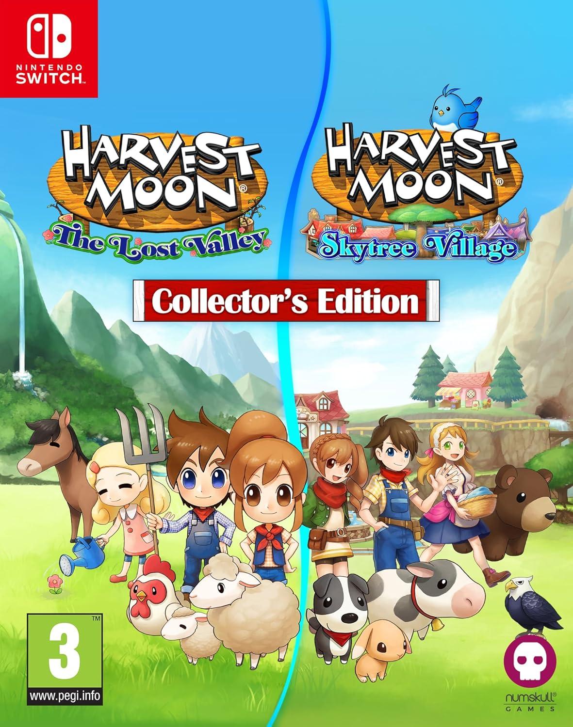 Harvest Moon: The Lost Valley + Skytree Village [Collector's Edition] - PAL Nintendo Switch [Import]