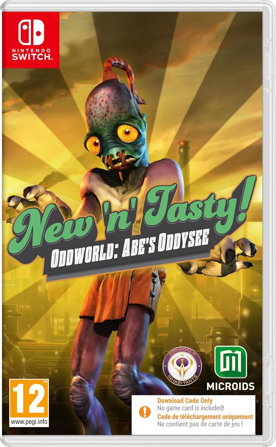 Oddworld New 'N Tasty [Code In Box] - PAL Nintendo Switch [Import]