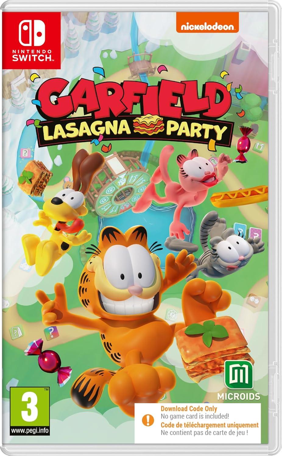 Garfield Lasagna Party [Code In Box] - PAL Nintendo Switch [Import]