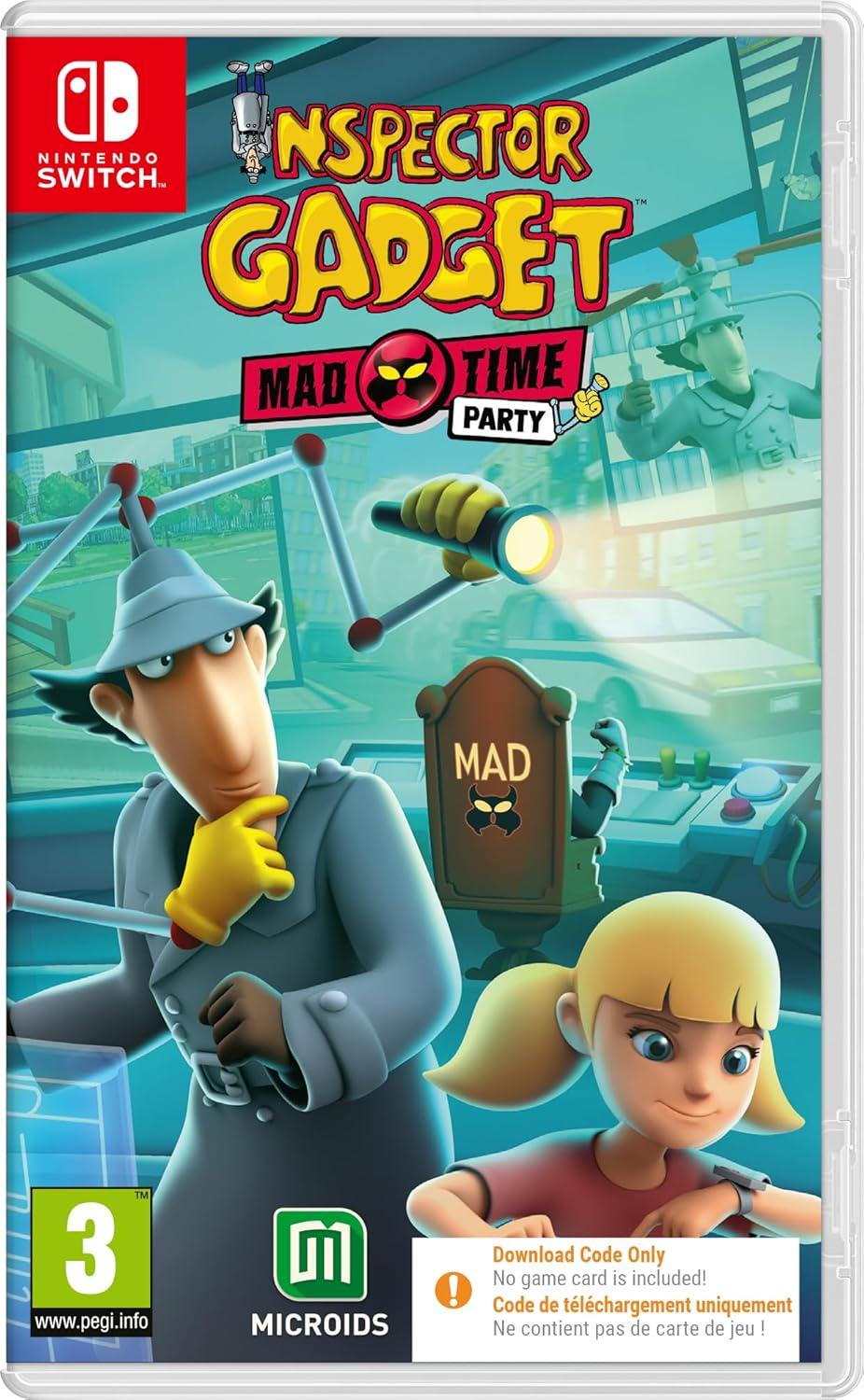 Inspector Gadget: Mad Time Party [Code In Box] - PAL Nintendo Switch [Import]