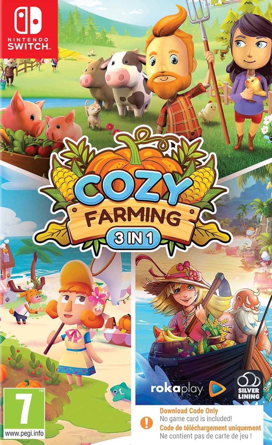 Cozy Farming 3 In 1 Collection [Code In Box] - PAL Nintendo Switch [Import]