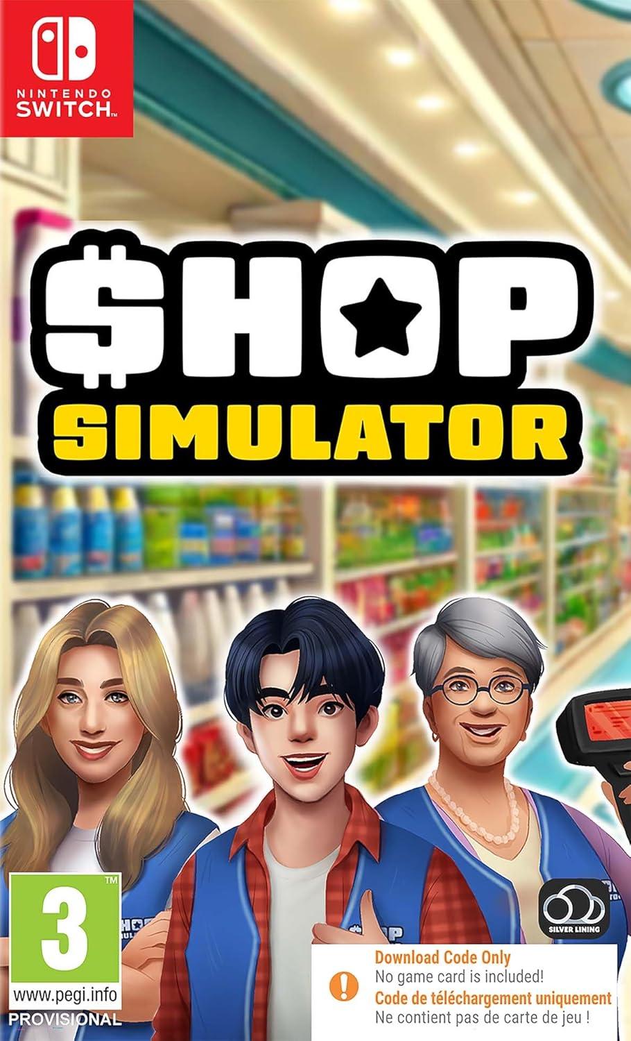 Shop Simulator [Code In Box] - PAL Nintendo Switch [Import]