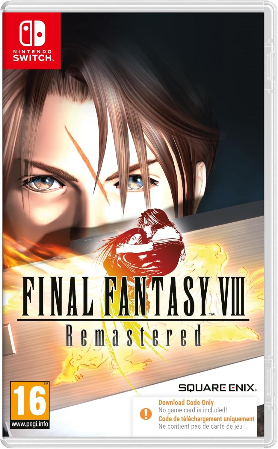 Final Fantasy VIII Remastered [Code In Box] - PAL Nintendo Switch [Import]