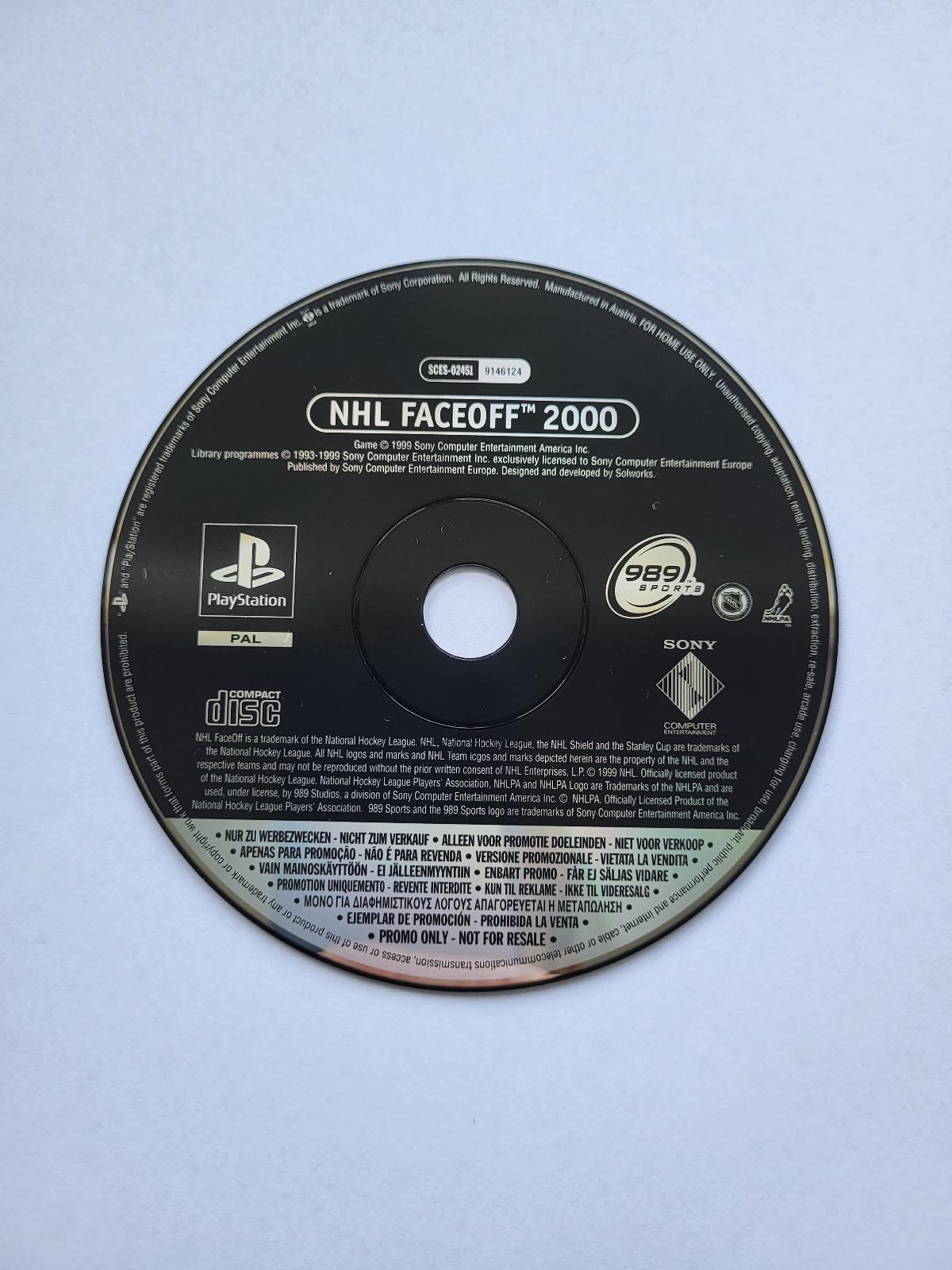 NHL Faceoff 2000 [Not For Resale] - PAL Playstation [Import]