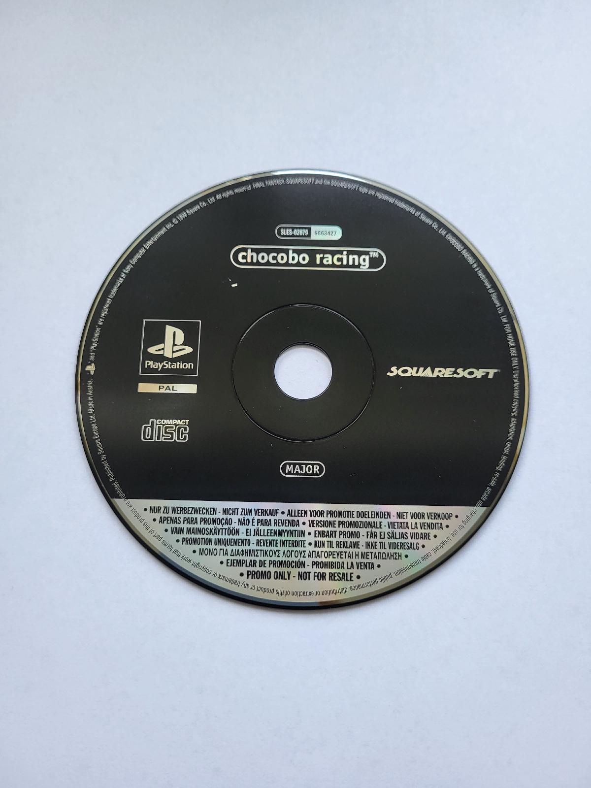 Chocobo Racing [Not For Resale] - PAL Playstation [Import]