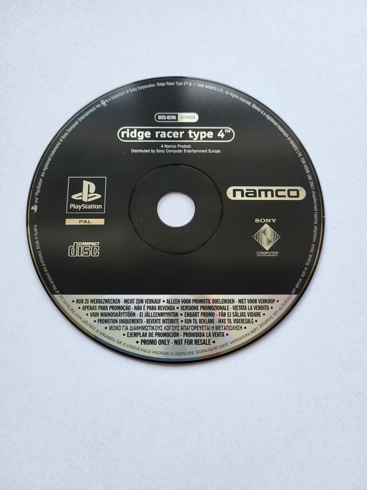 Ridge Racer Type 4 [Not For Resale] - PAL Playstation [Import]