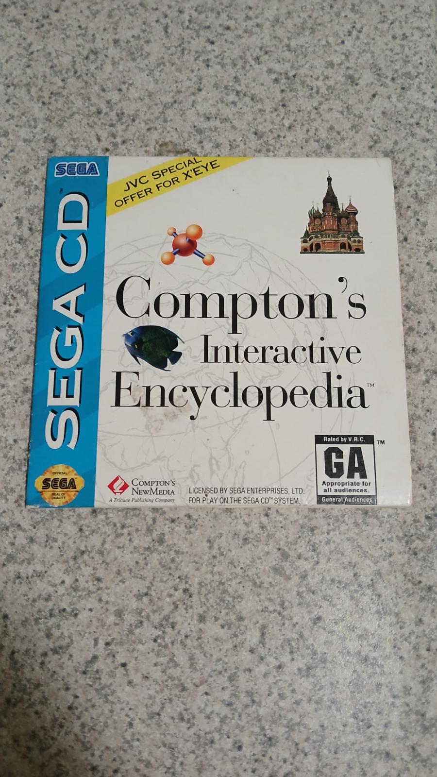Compton's Interactive Encyclopedia [Not For Resale] - Sega CD