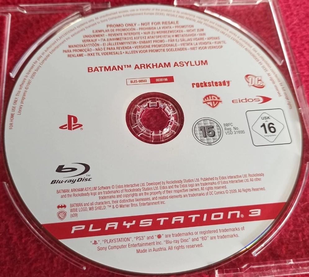 Batman Arkham Asylum [Not For Resale] - PAL Playstation 3 [Import]