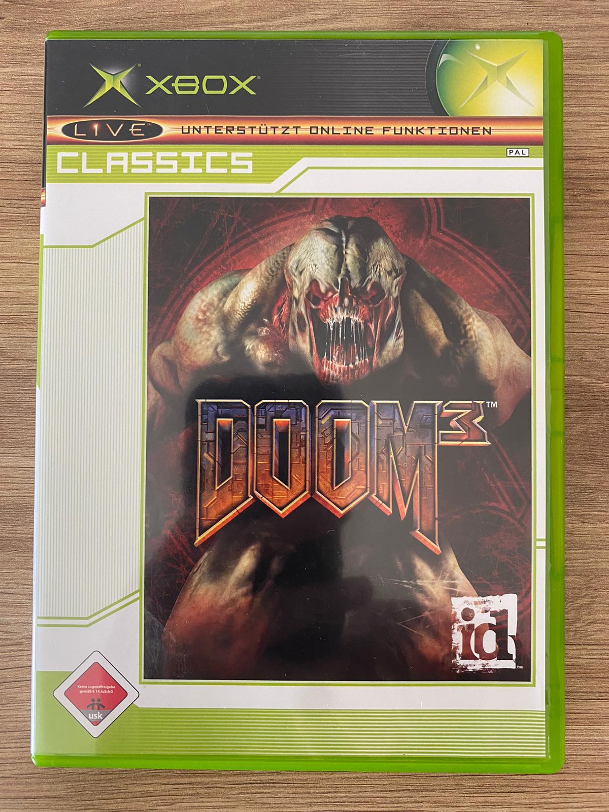 Doom 3 [Classics] - PAL Xbox [Import]
