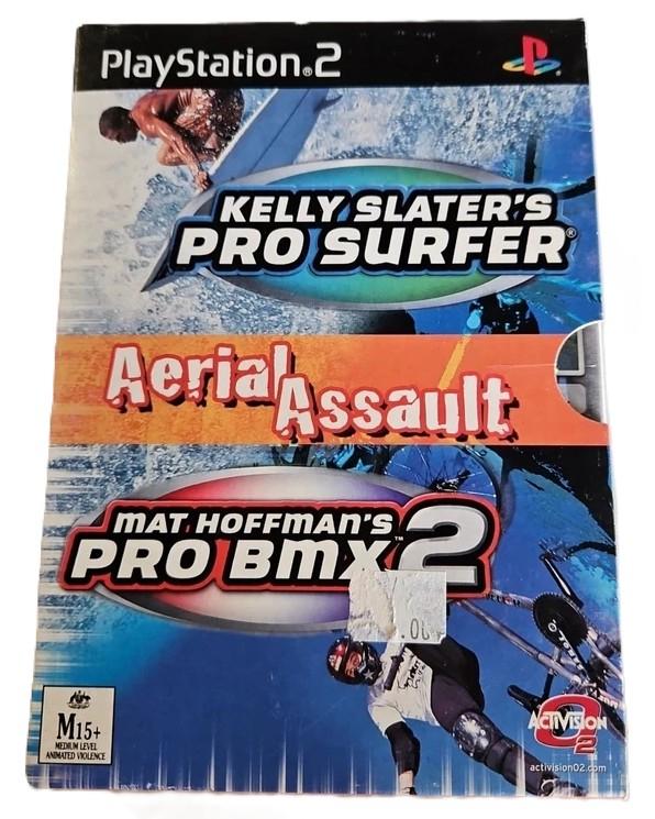 Kelly Slater's Pro Surfer & Mat Hoffman's Pro BMX 2 [Aerial Assault] - PAL Playstation 2 [Import]