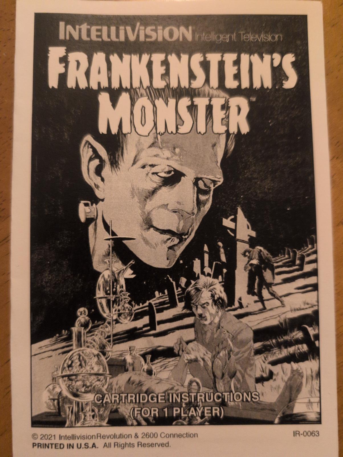 Frankenstein's Monster - Intellivision