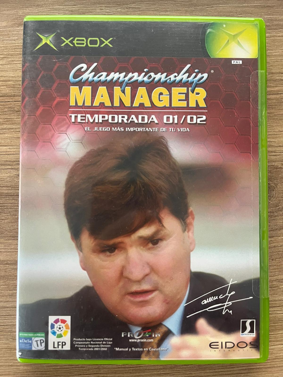 Championship Manager Temporada 01/02 - PAL Xbox [Import]