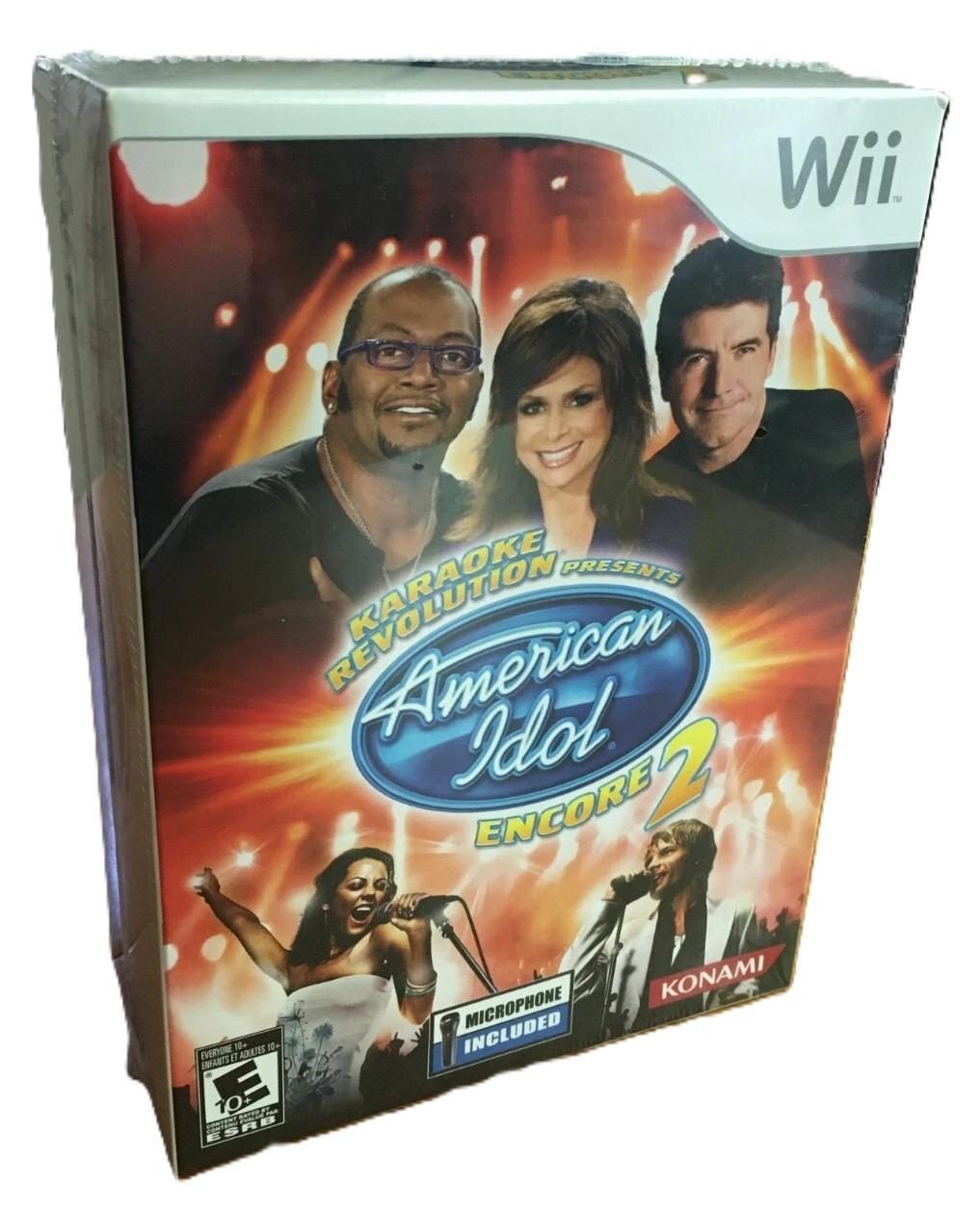 Karaoke Revolution American Idol Encore 2 [Bundle] - Wii