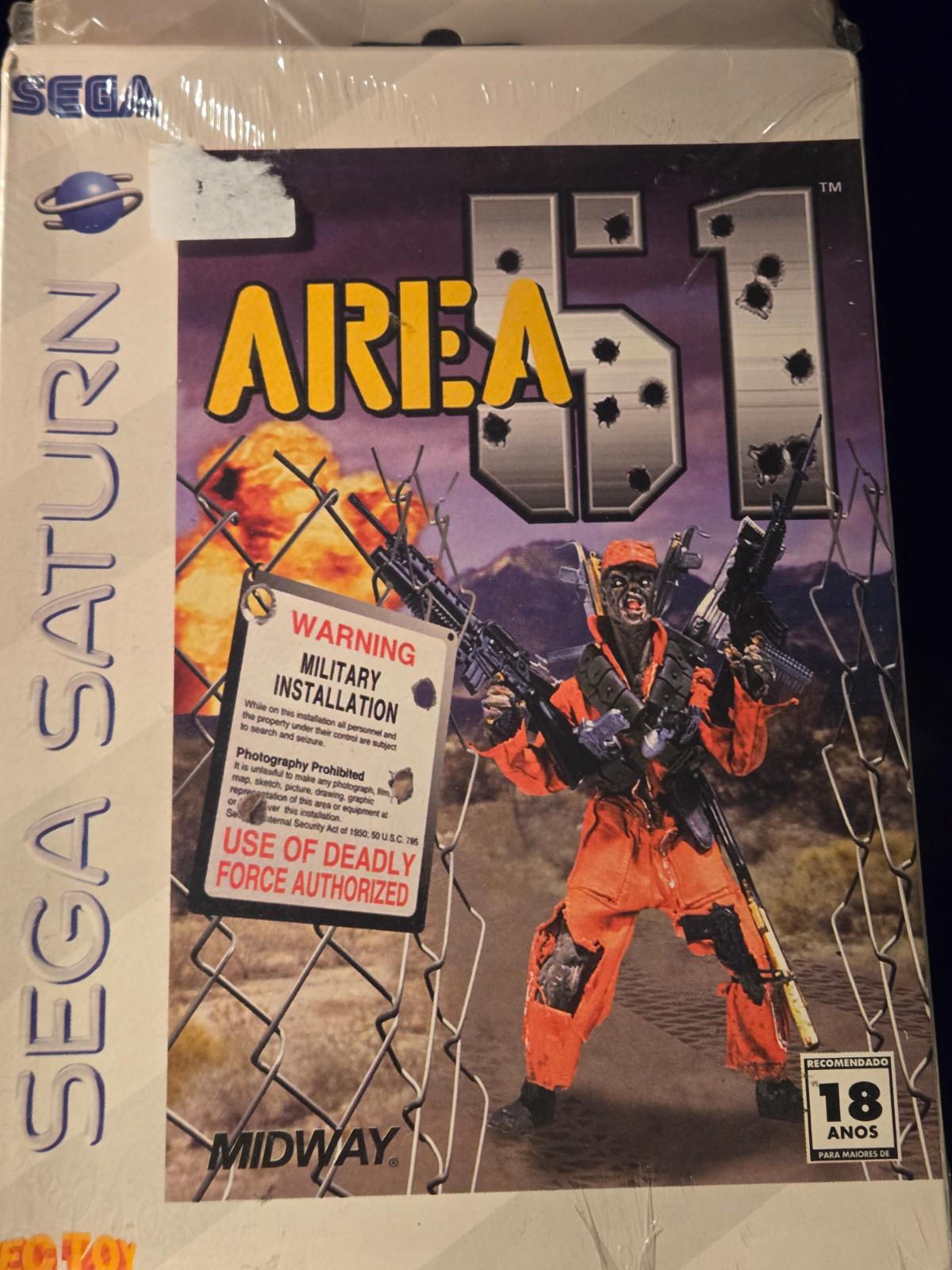 Area 51 [Tectoy] - Sega Saturn