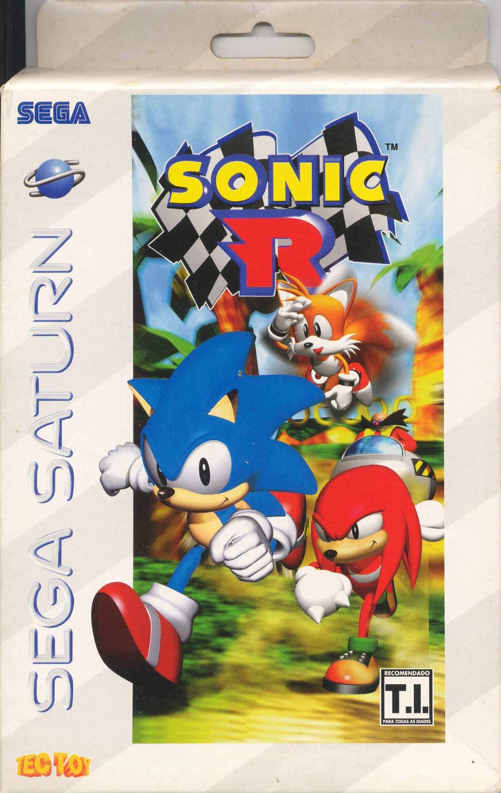 Sonic R [Tectoy] - Sega Saturn