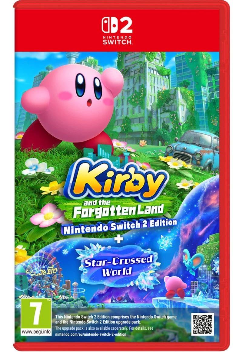 Kirby And The Forgotten Land + Star-Crossed World - PAL Nintendo Switch 2 [Import]