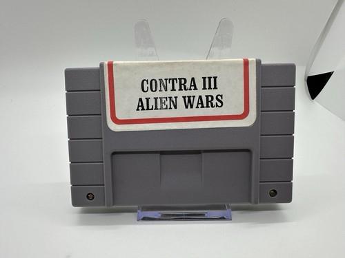 Contra III The Alien Wars [Majesco Candy Cane] - Super Nintendo