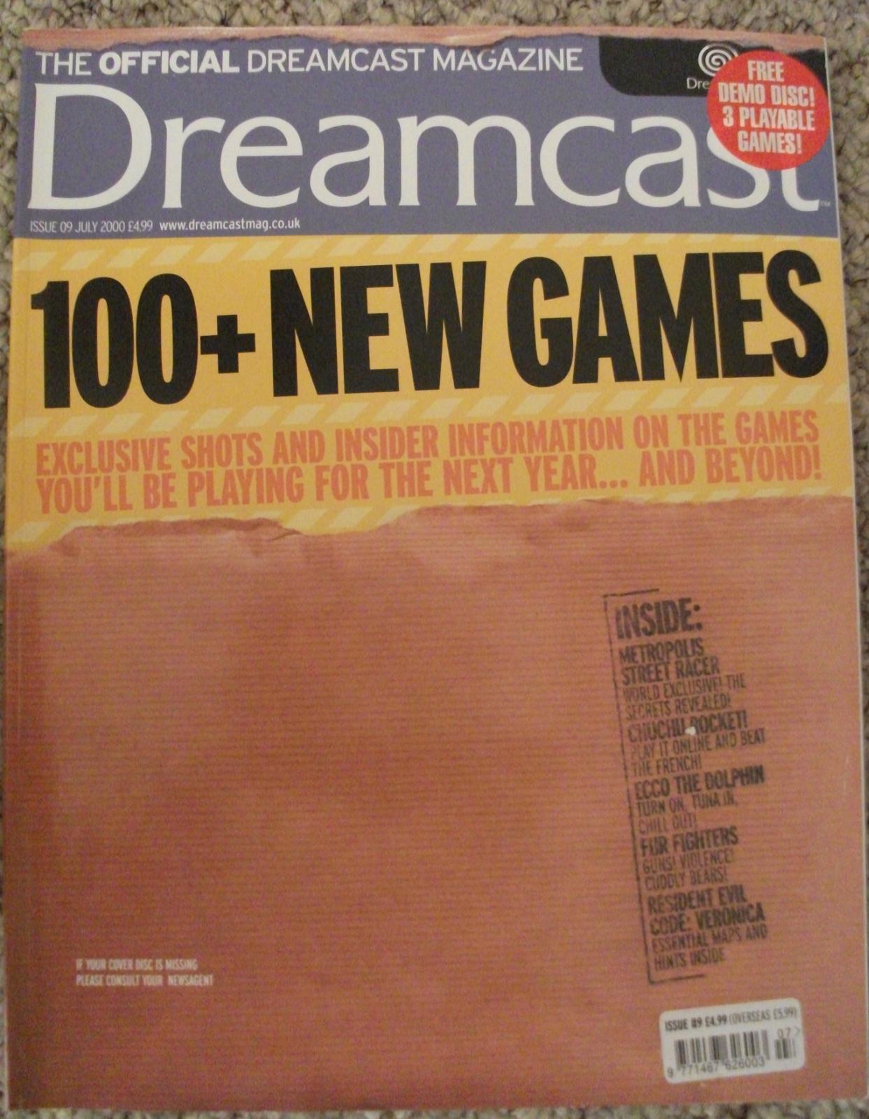 Official Dreamcast Magazine 9 - PAL Dreamcast Magazine