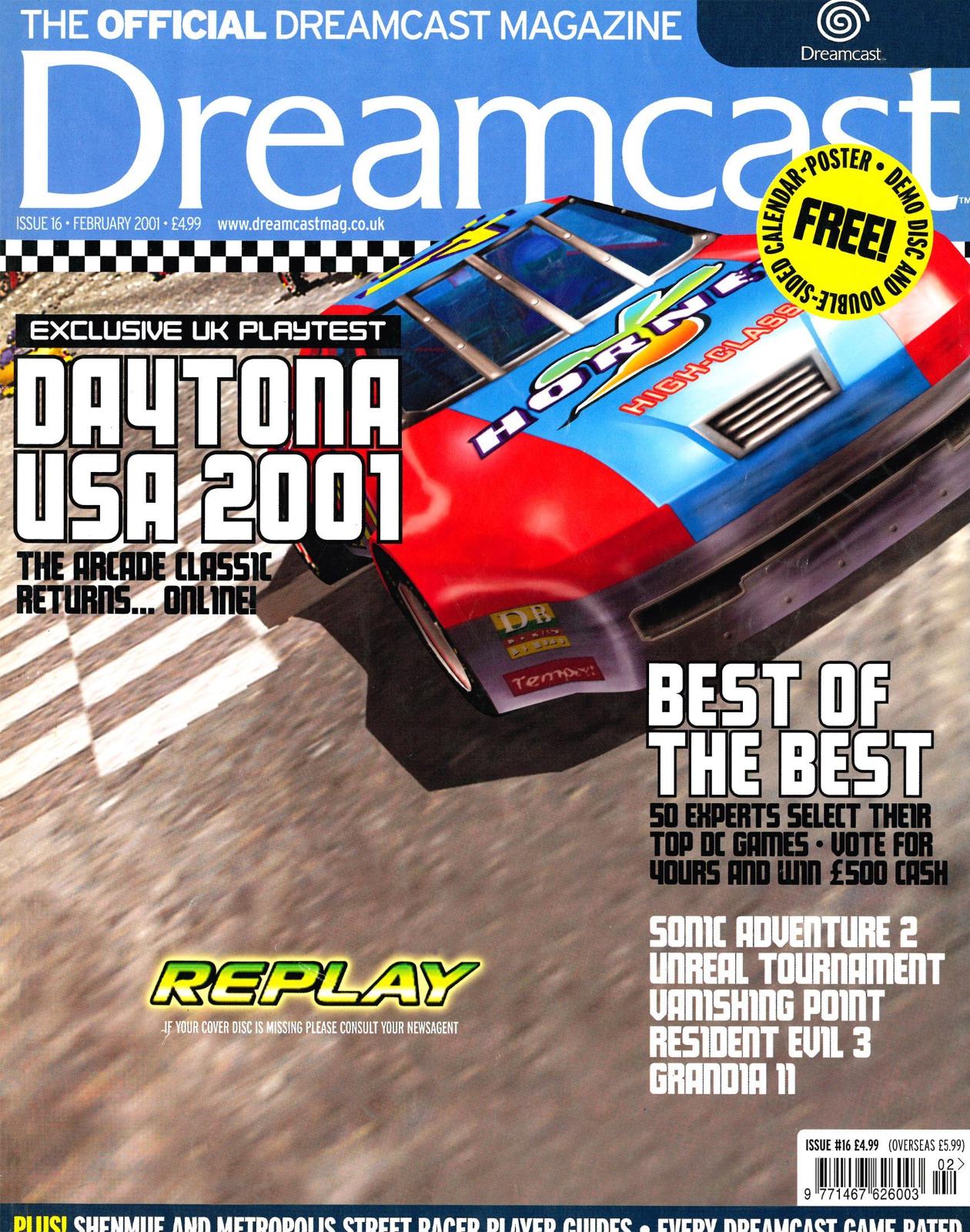 Official Dreamcast Magazine 16 - PAL Dreamcast Magazine